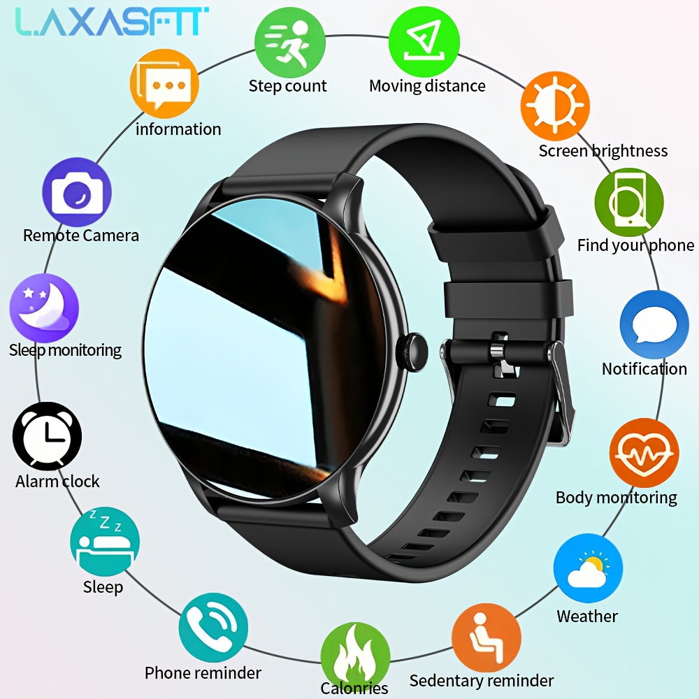 Smartwatch Watches Gift For Women - LAXASFIT Outsport Smart Watch Bluetooth Calling
