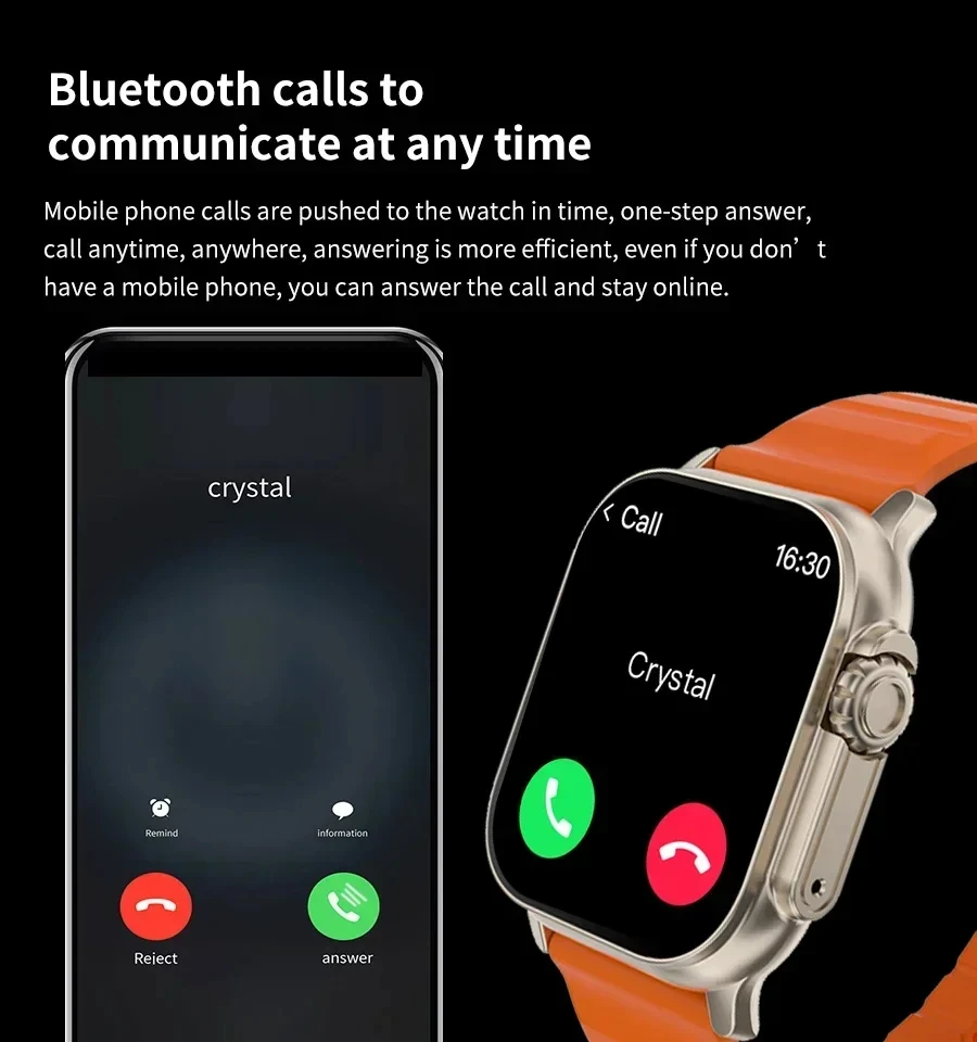 New Watch T10 Ultra Smart Watc - огляд і ціна Smartwatch New Watches For Women