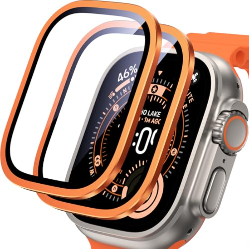 2PCS HD Metal Tempered Glass F - огляд і ціна Smartwatch Watches Gift For Women