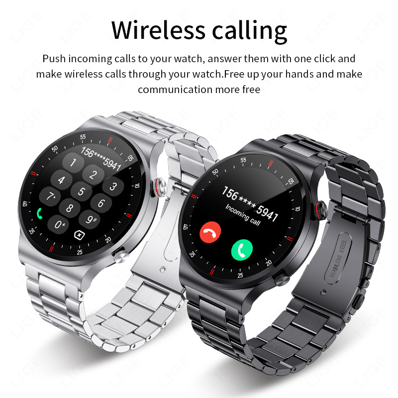 LIGE 2026 NFC Smart Watch Men  - огляд і ціна Smartwatch Watches Gift For Women