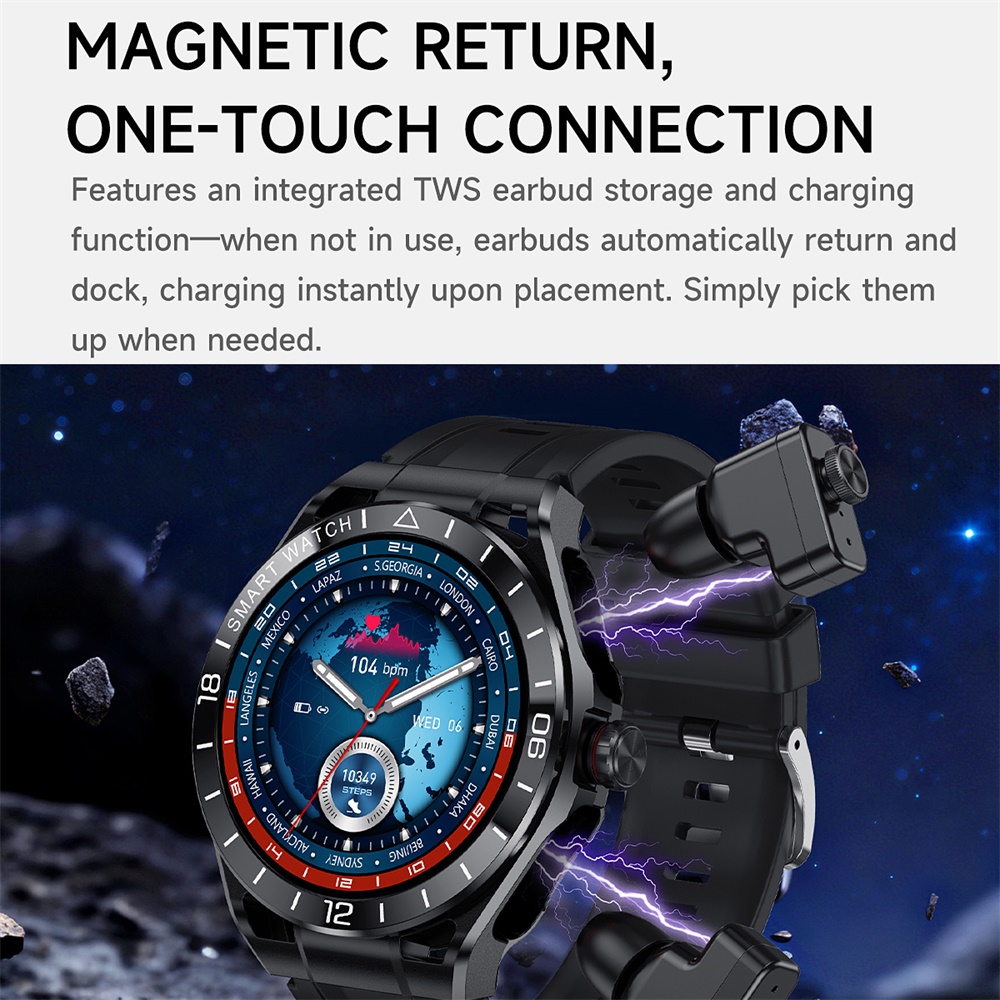 Smart Watch 2 In 1 Blue Tooth  - огляд і ціна Smartwatch Noise Watches