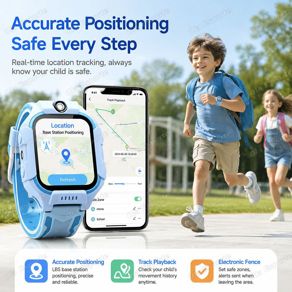 2027 New 2G/5G Kids Smart Watc - огляд і ціна Smartwatch Watches For Kid Boy