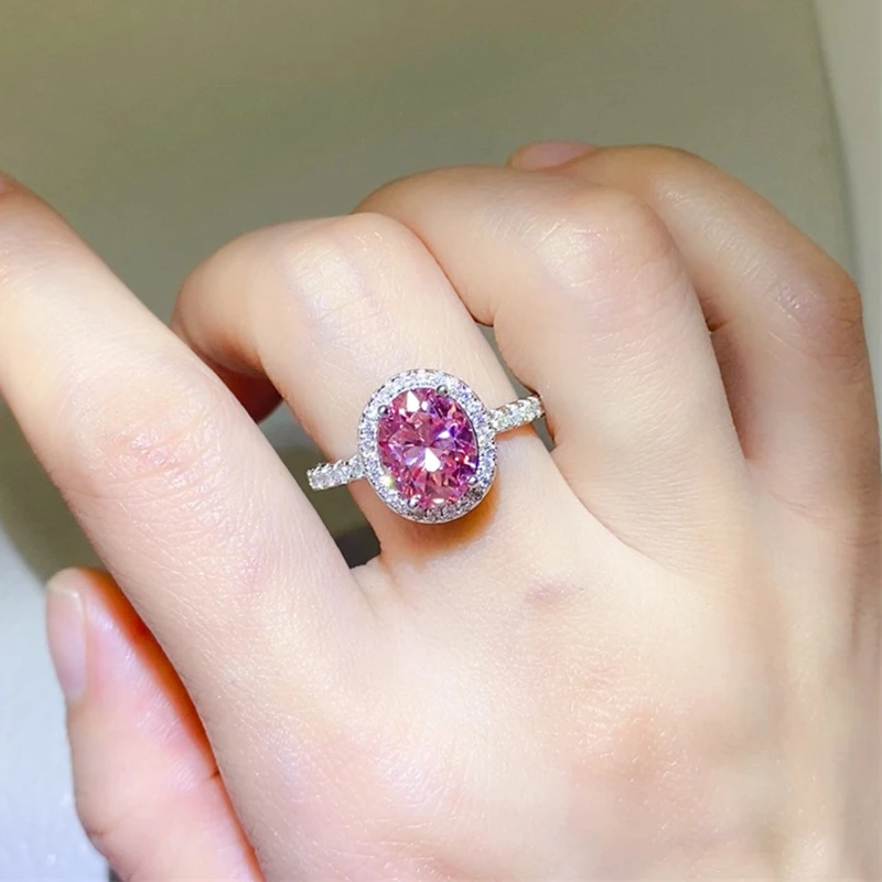 NKHOG 1/2/3/5CT Pink Oval Mois - огляд і ціна Vs Smartwatch