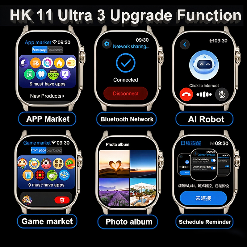 New Watch HK10 Upgrade HK11 UL - огляд і ціна Smartwatch New Watches For Women