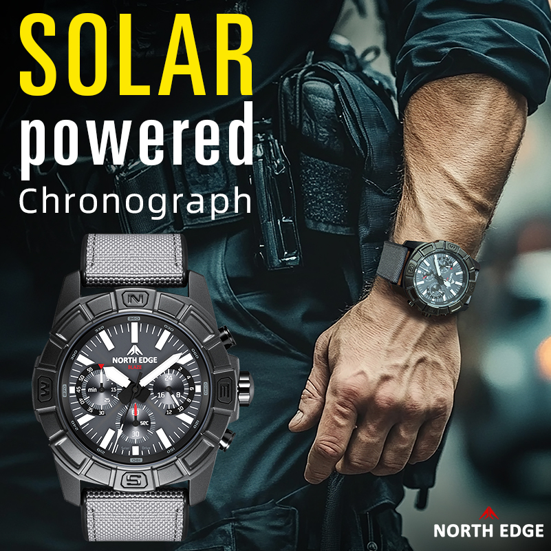 NORTH EDGE 2025 BLAZE Men Quar - огляд і ціна Smartwatch Army Watches For Men