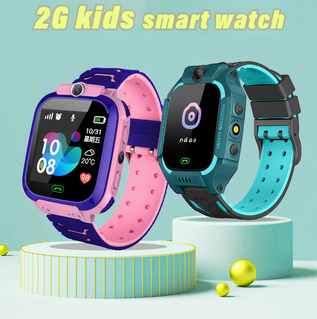 Q12 Kids Smart Watch 2G SOS Ca - огляд і ціна Smartwatch Watches For Kid Boy