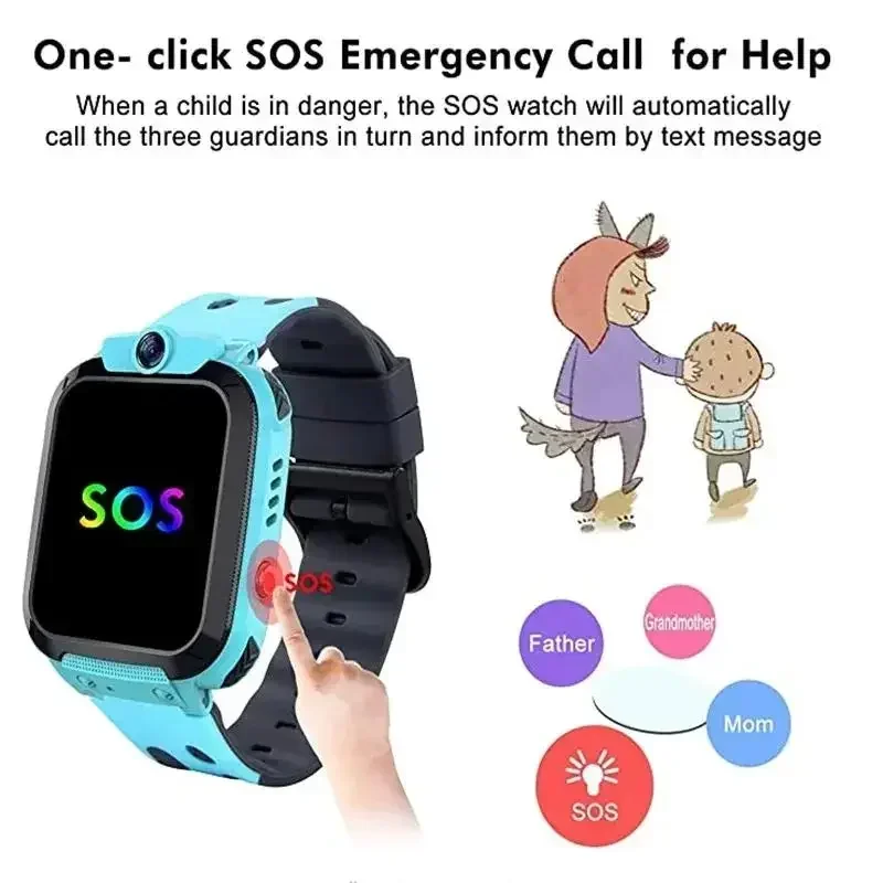 Lenovo Waterproof Smart Watch  - огляд і ціна Smartwatch Watches For Kid Boy