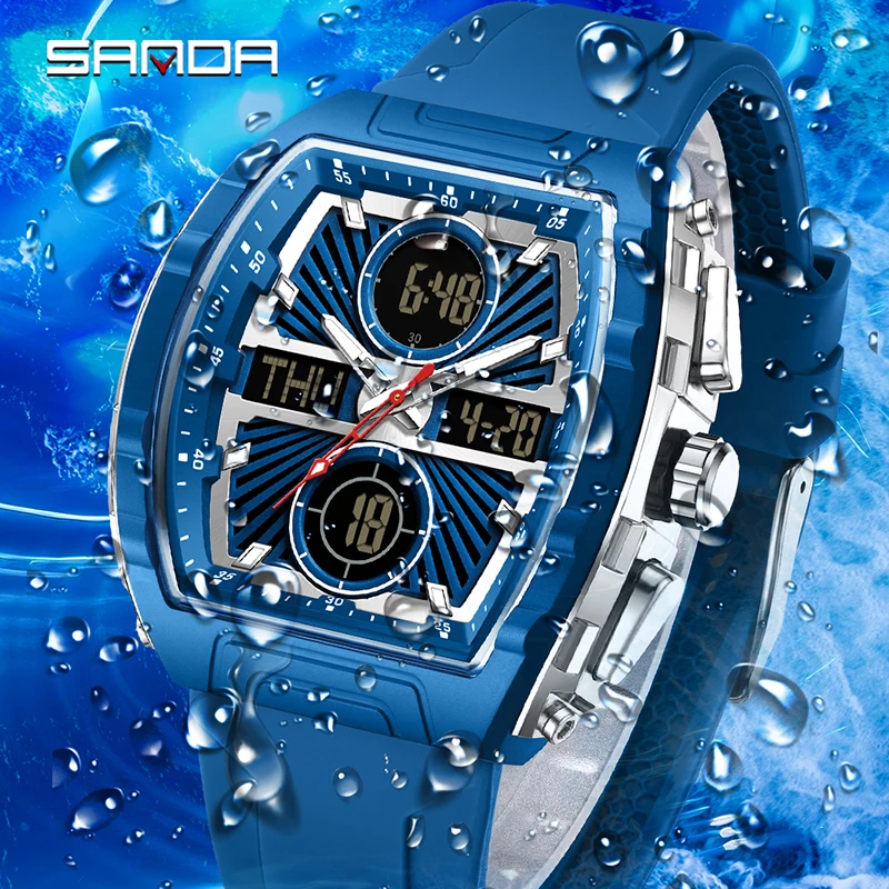 SANDA Fashion Trend Men's Watc - огляд і ціна Smartwatch Trending Watches For Men