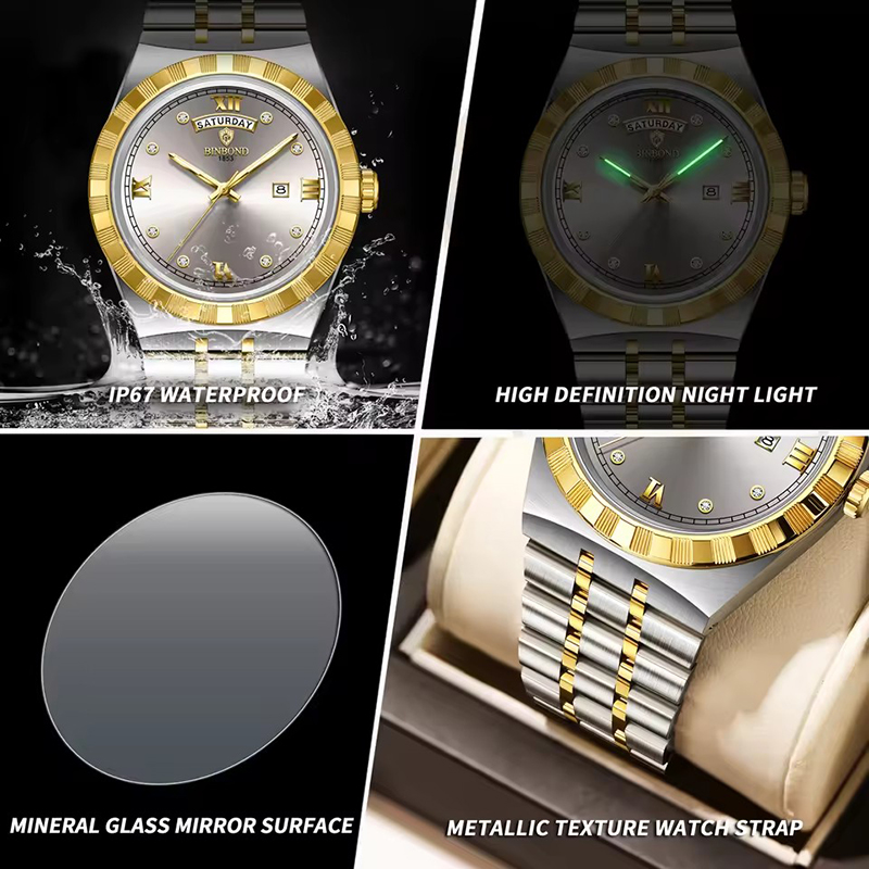 BINBOND Men's Watch Fashion Tr - огляд і ціна Smartwatch Trending Watches For Men