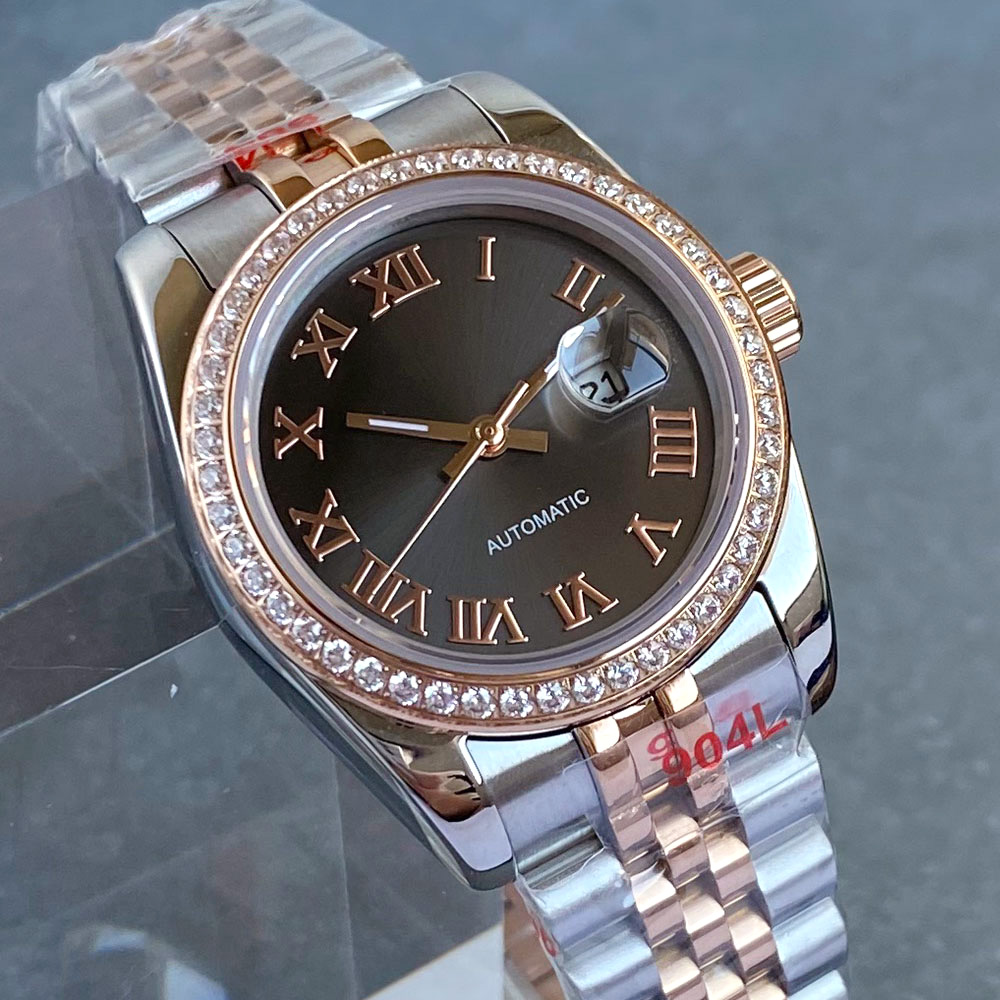 Tandorio New 31mm Silver Rose  - огляд і ціна Watch Bezel Insert