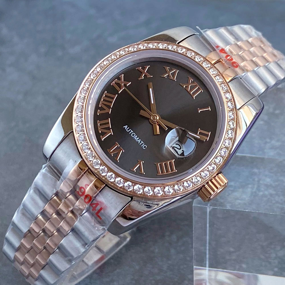 Tandorio New 31mm Silver Rose  - огляд і ціна Watch Bezel Insert