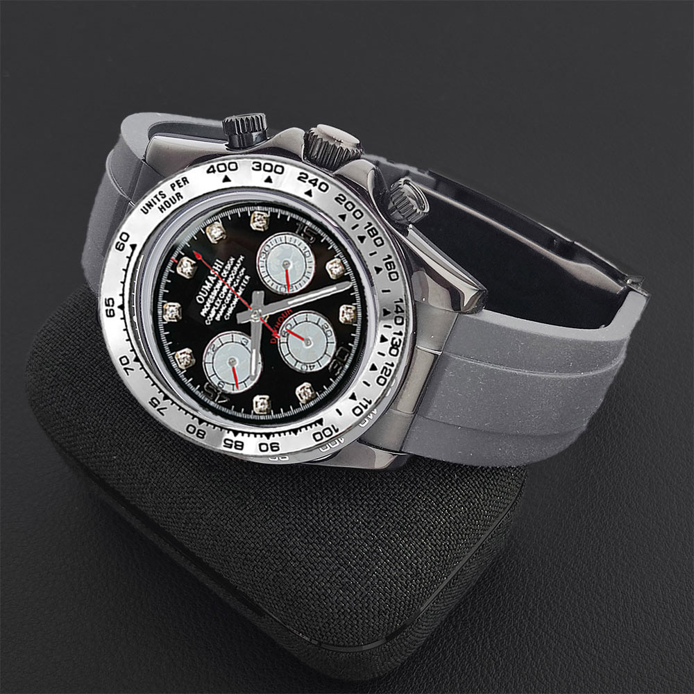 Luxury VK63 WATCH 39.3mm quart - огляд і ціна Watch Bezel Insert