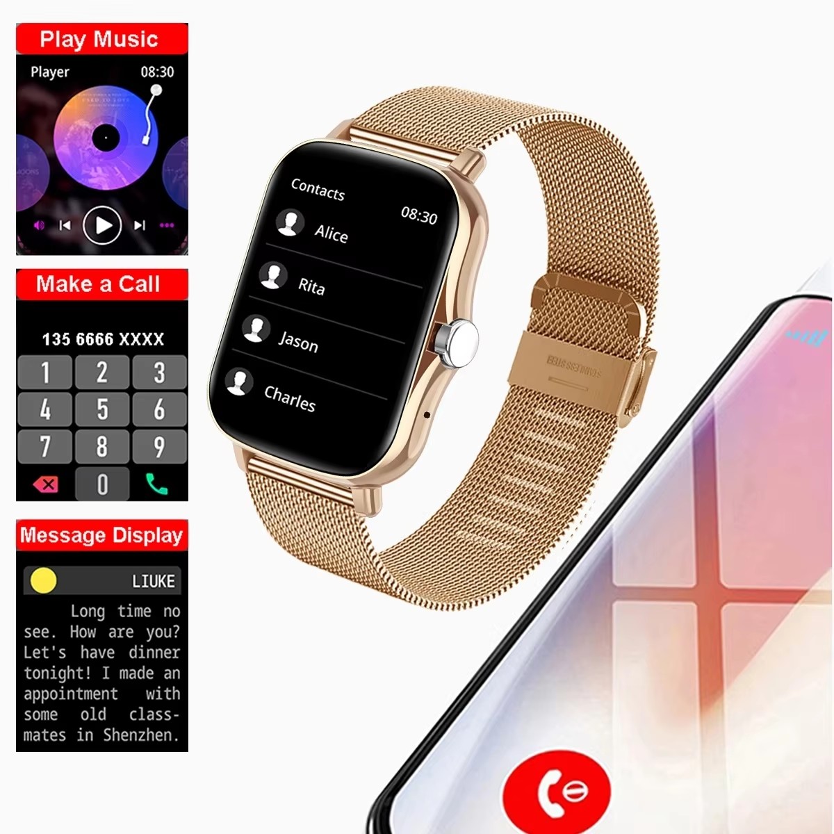 2026 New Multifunctional Smart - огляд і ціна Smartwatch New Watches For Women