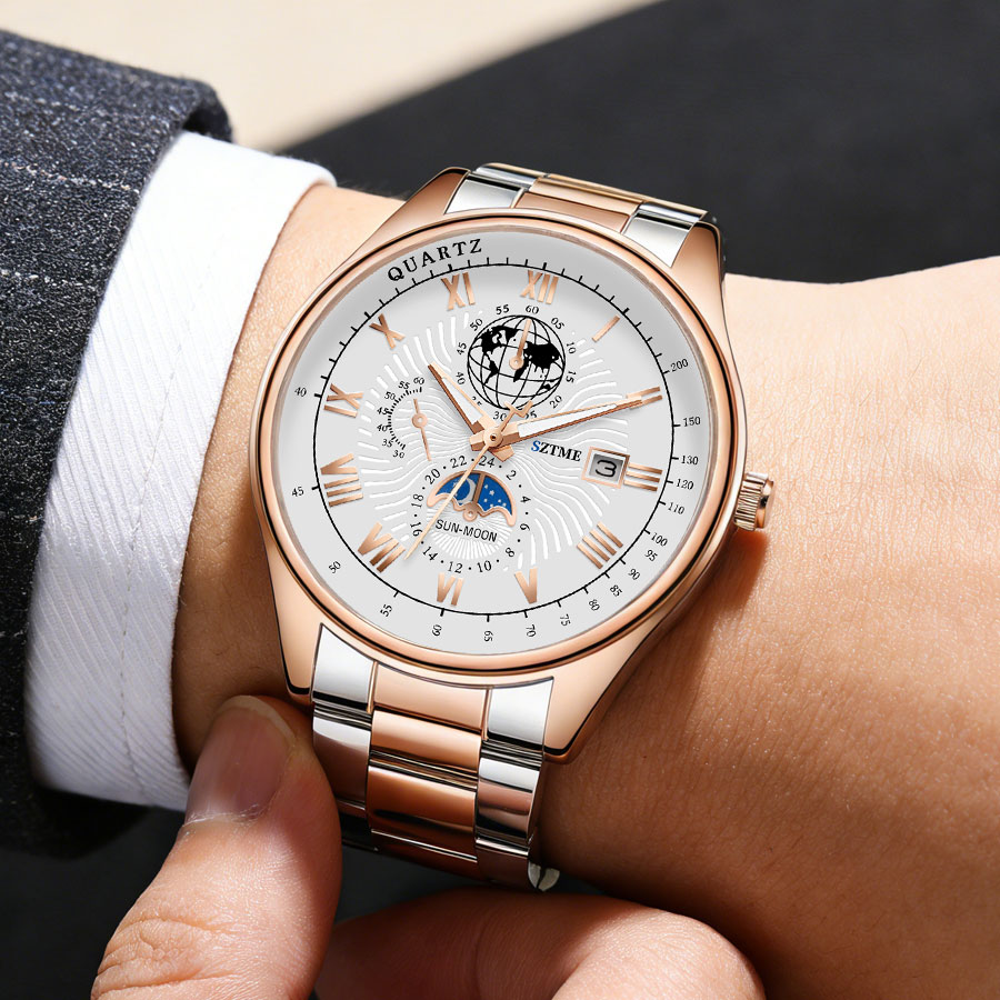 Business Luxury Men's Watches  - огляд і ціна Smartwatch Trending Watches For Men