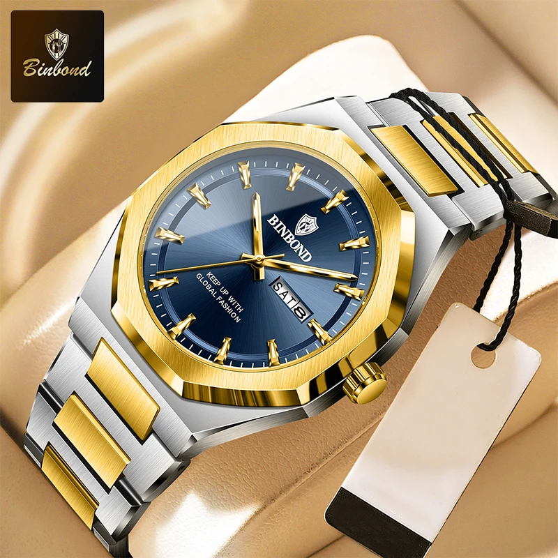 BINBOND Fashion Trend Men's Qu - огляд і ціна Smartwatch Trending Watches For Men