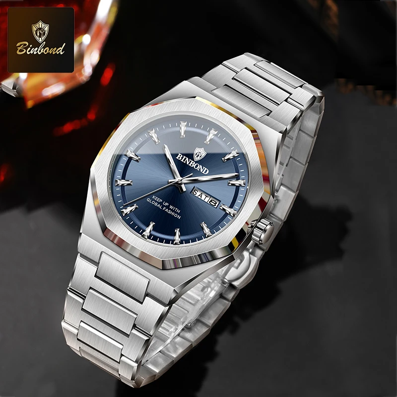 BINBOND Fashion Trend Men's Qu - огляд і ціна Smartwatch Trending Watches For Men