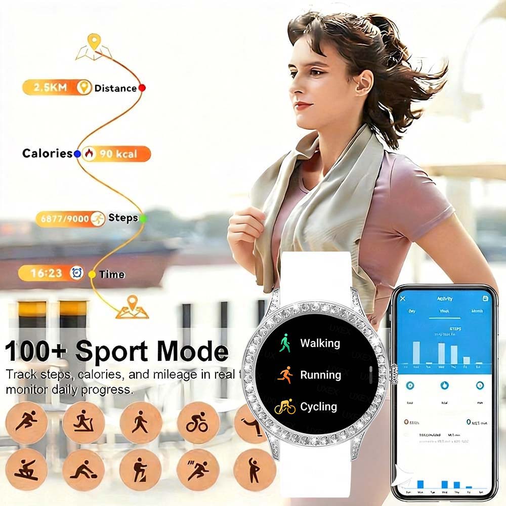 1.27 Inch Fashion Smart Watche - огляд і ціна Smartwatch Watches Gift For Women