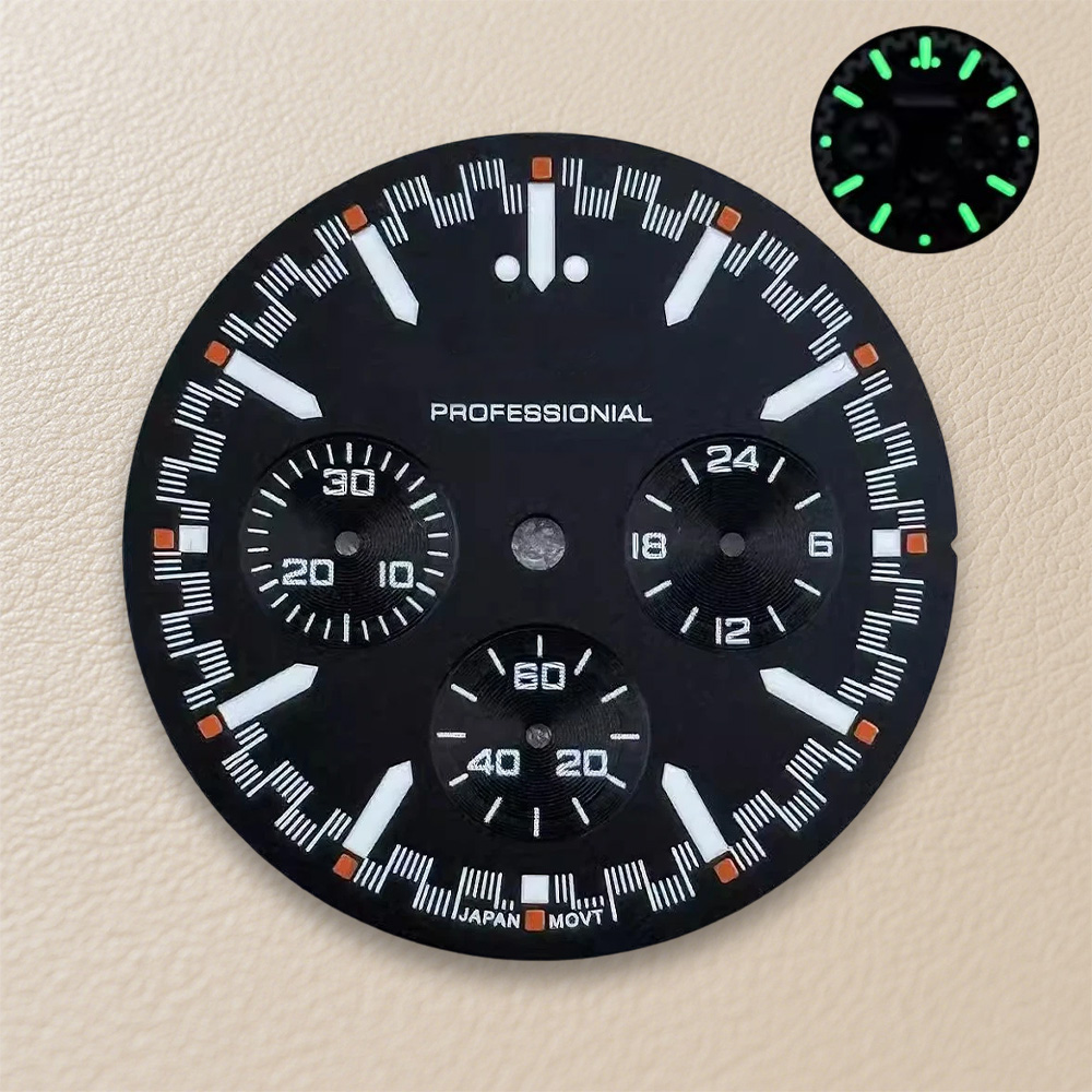 New S Logo 32.5mm Dial Fit VK6 - огляд і ціна Watch Bezel Insert