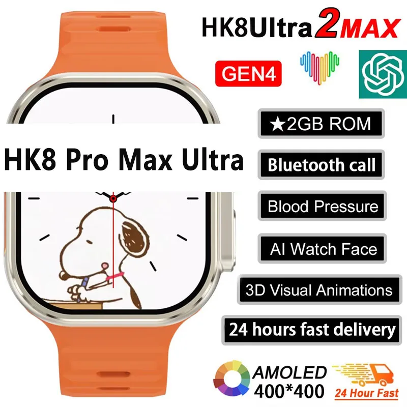 New Series 9 Watch PK HK8 PRO  - огляд і ціна Smartwatch New Watches For Women