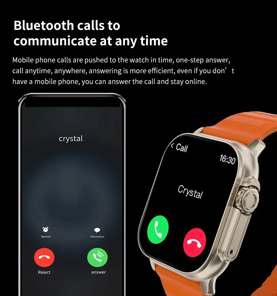 New Series 9 Watch PK HK8 PRO  - огляд і ціна Smartwatch New Watches For Women
