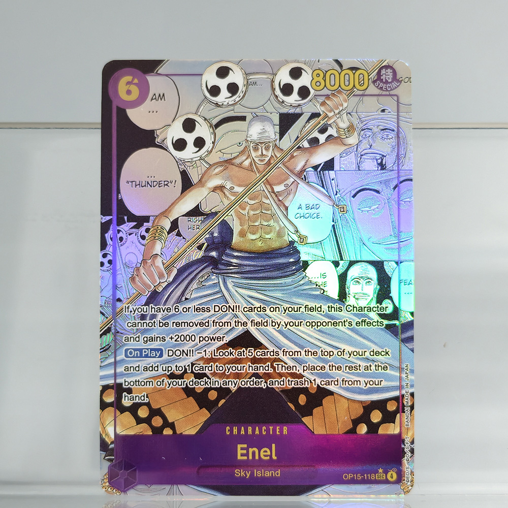 Proxy ONE PIECE Card Manga Ene - огляд і ціна Smartwatch El
