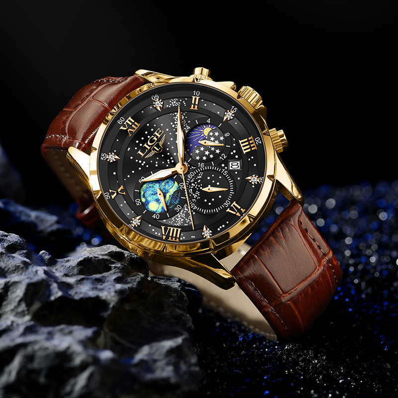 LIGE 2026 Top Luxury Brand Men - огляд і ціна Smartwatch Army Watches For Men