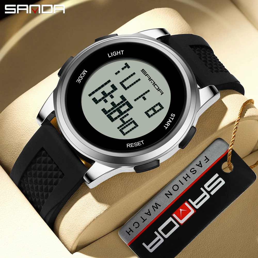 SANDA 9067 Digital Watch Men M - огляд і ціна Smartwatch Army Watches For Men