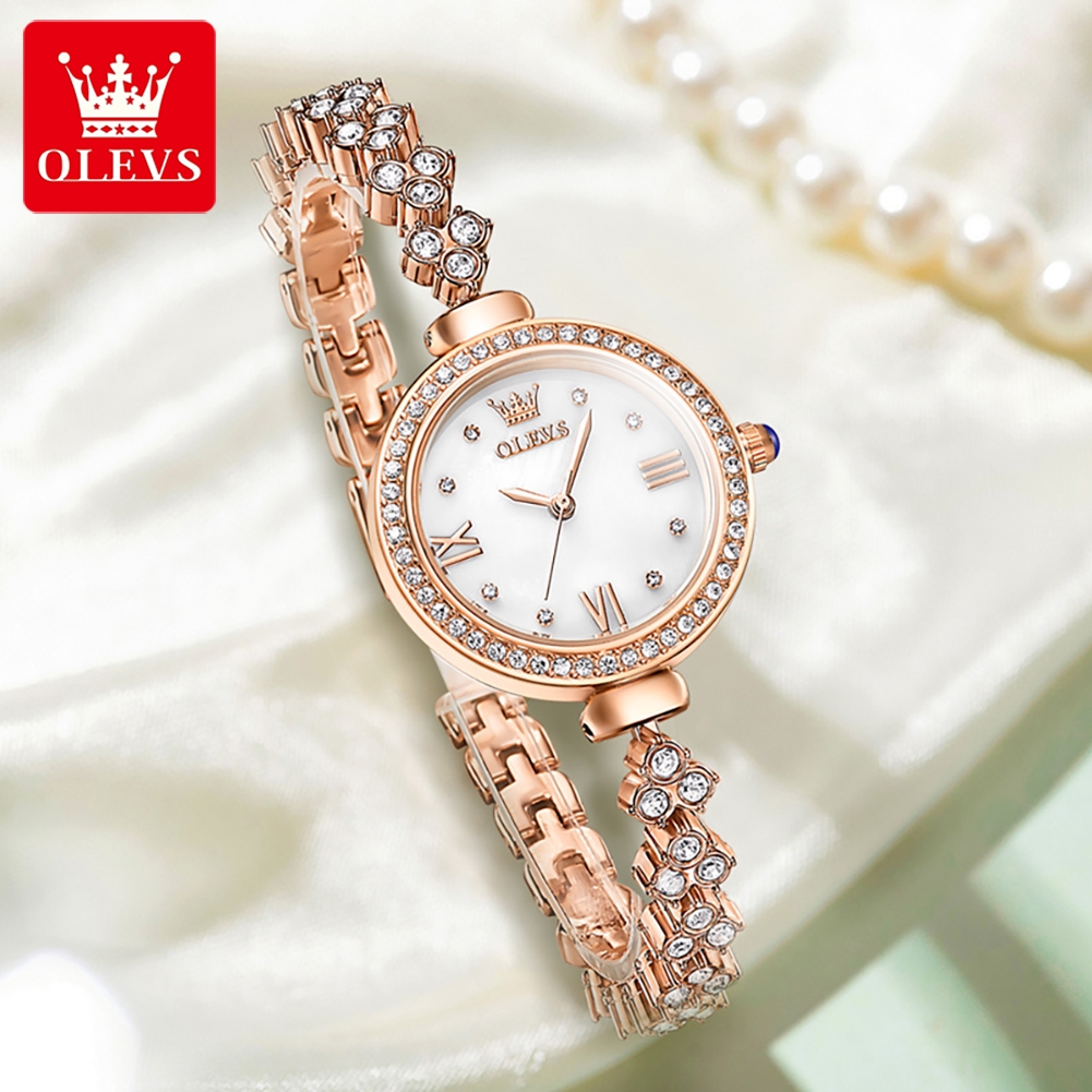 OLEVS 9903 Women Watchs Origin - огляд і ціна Watch Bezel Insert
