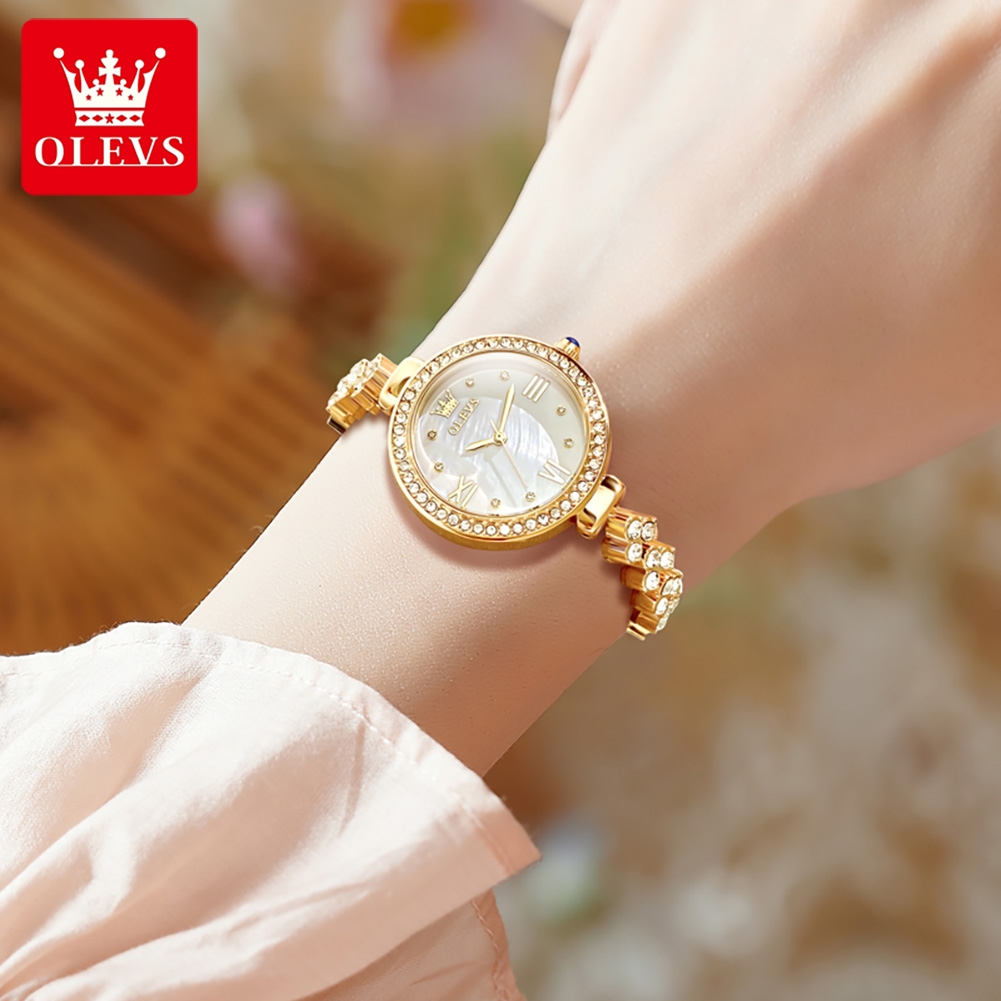 OLEVS 9903 Women Watchs Origin - огляд і ціна Watch Bezel Insert