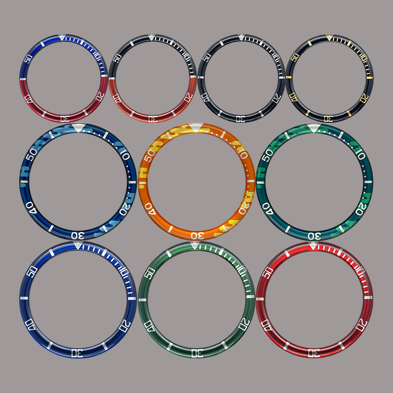 39mm Flat Resin Bezel Insert B - огляд і ціна Watch Bezel Insert