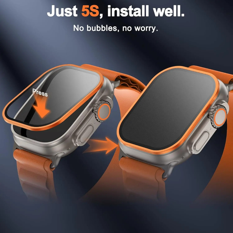 Tempered Glass for Apple Watch - огляд і ціна Smartwatch Watches Gift For Women